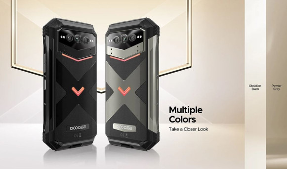 Смартфон Doogee V Max Plus 16/512Gb Obsidian Black